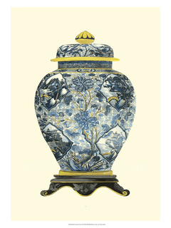 Blue Porcelain Vase II - Vision Studio