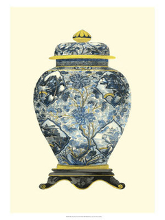 Blue Porcelain Vase II - Vision Studio - comprar online