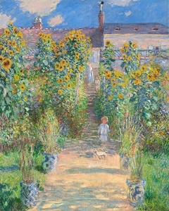 gravura jardim do Monet