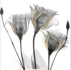 Gold Embellished Gentians I - Albert Koetsier - comprar online