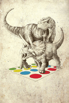 poster dinossauro