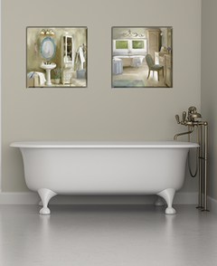 2 Gravuras French Sink e French Bath - Carol Robinson