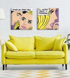 2 Gravuras Pop Art - Patti Kelly