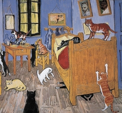 Van Gogh Arles Cat - Chameleon Design - comprar online