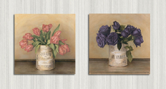 2 Gravuras -Royal Roses e Tulip Roses- Cristian Atrian - comprar online