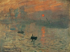 Sunrise Impression - Claude Monet na internet