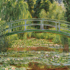 poster ponte japonesa claude monet