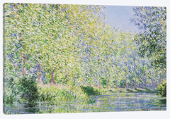 poster de paisagem claude monet