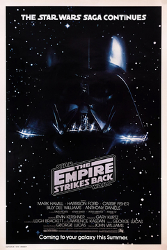 Pôster Cinema - The Empire Strike Back III