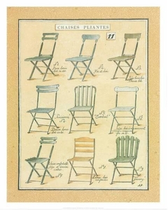 Chaises Pliantes by Laurence David