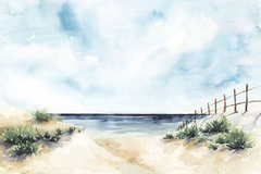 Sandy Beach II - Isabelle Z