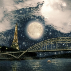 One Starry Night in Paris - Paula Belle Flores