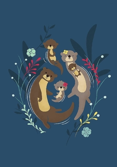 Otter Family - Jay Fleck