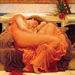 poster flaming june