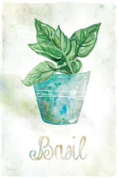 Potted Basil - Carol Robinson