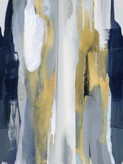 Converge Blue and Gold I - Jackie Hanson - comprar online