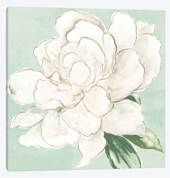 Gravura Flores Branca