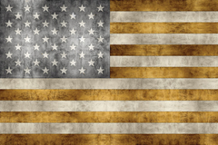 poster bandeira EUA