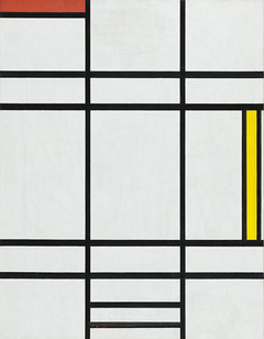 Composition in White, Red, and Yellow - Piet Mondrian