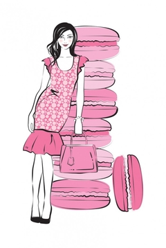 Pink Macaron Girl - Martina Pavlova - comprar online