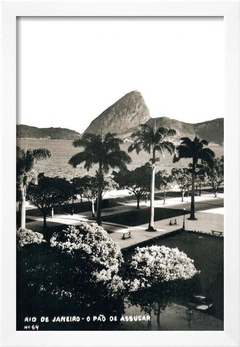 Fotografia Com Moldura Rio Antigo - Pão de Açúcar II - Pictus - Quadros, Gravuras e Posters -Entrega em Todo Brasil