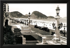 Fotografia Com Moldura Rio Antigo - Praia de Copacabana