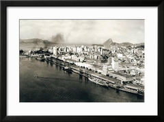 Fotografia Rio Antigo - Vista Aérea do Porto
