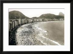 Fotografia Com Moldura Rio Antigo - Praia de Copacabana II na internet