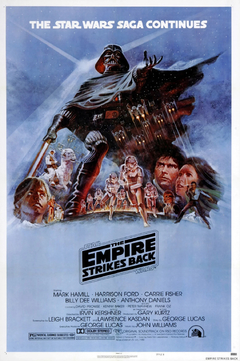 Pôster Cinema - The Empire Strike Back
