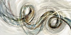 Gravura abstrata espiral