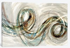Swirly Whirly II em canvas