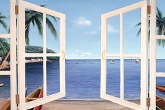 Day Dreams Window - Diane Romanello