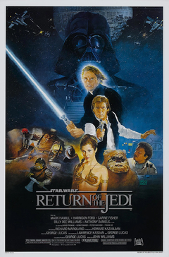 poster parede Star Wars Retorno de Jedi