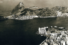 Fotografia Rio Antigo - Morro da Viúva e Urca