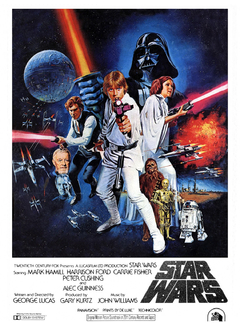 Pôster Cinema - Star Wars: A New Hope