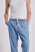 Pantalon LAZY DENIM celeste - comprar online