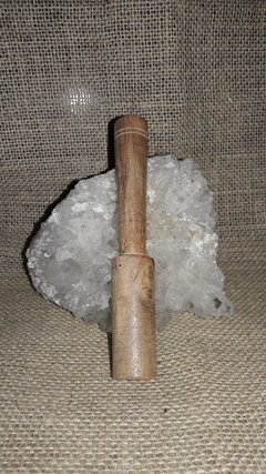 Bastão madeira para tigela tibetana - 13,5cm