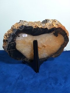 Chapa de ágata natural - 1,642kg - (22x16)cm - Orgonites e loja de artigos esotéricos