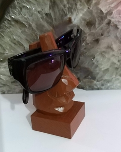 Nariz esculpido em madeira - suporte de óculos - comprar online
