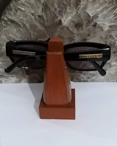Nariz esculpido em madeira - suporte de óculos - loja online
