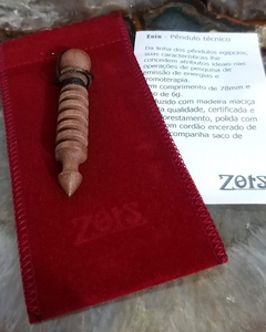 Pêndulo de madeira técnico Zots - Ísis 7,5cm0 na internet