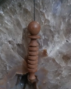 Pêndulo de madeira técnico Zots - Ísis 7,5cm0 - loja online