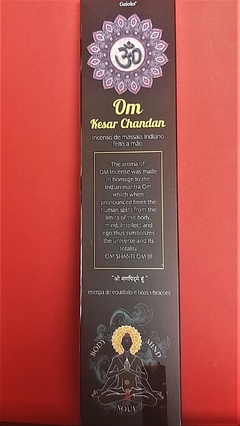 Incenso Goloka Om Kesar Chandan Massala - 15g