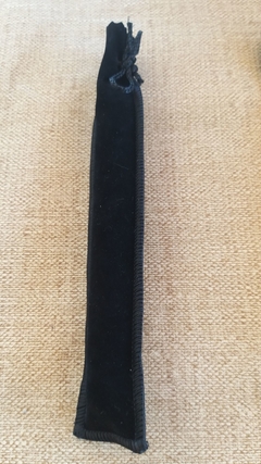 Bastão lápis de selenita branca 15cm com sacola - loja online