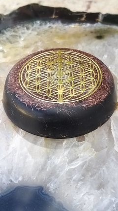 Orgonite de bolso com geometria sagrada - escudo protetor - 2 modelos - comprar online