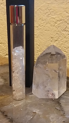 Frascos roll on com cristais 10ml - escolha pela pedra