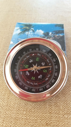 Bússola Metal Compass Profissional 7,5cm - comprar online