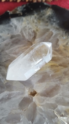Cristal de quartzo tabular biterminado 5,5cm - 42g - comprar online