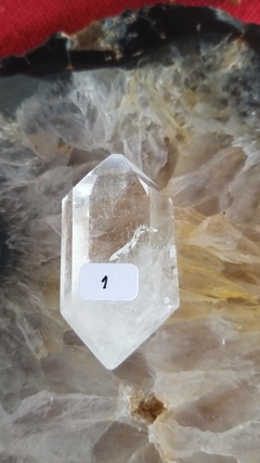 Cristal de quartzo tabular biterminado 5,5cm - 42g na internet