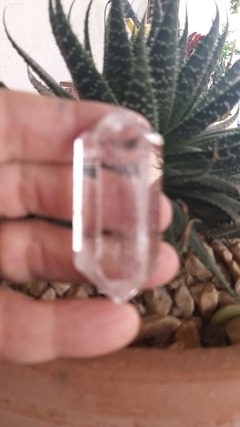 Cristal de quartzo biterminado 5,3cm - 35g - comprar online